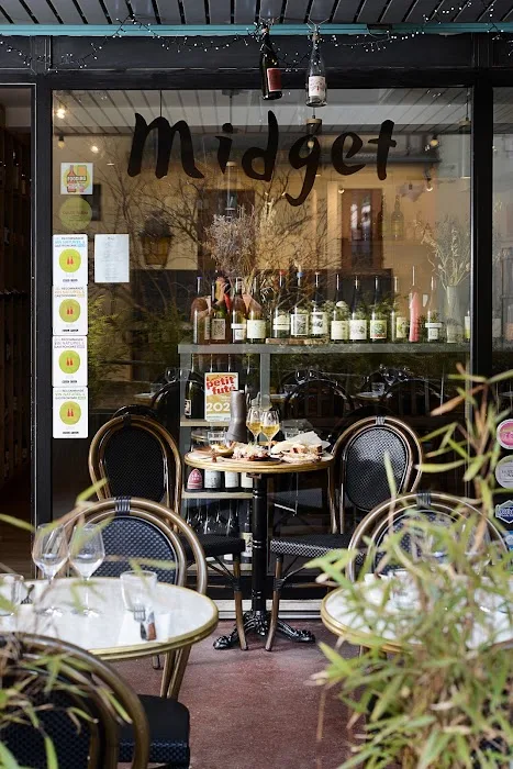 Midget Bar à vins & Cave — Fassade und Eingang